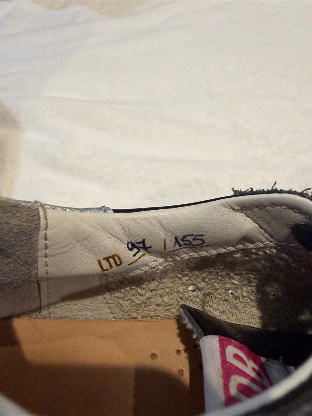 Golden Goose Private Edition Super -Star Kids Black Leather Sneakers - Picture 6 of 6